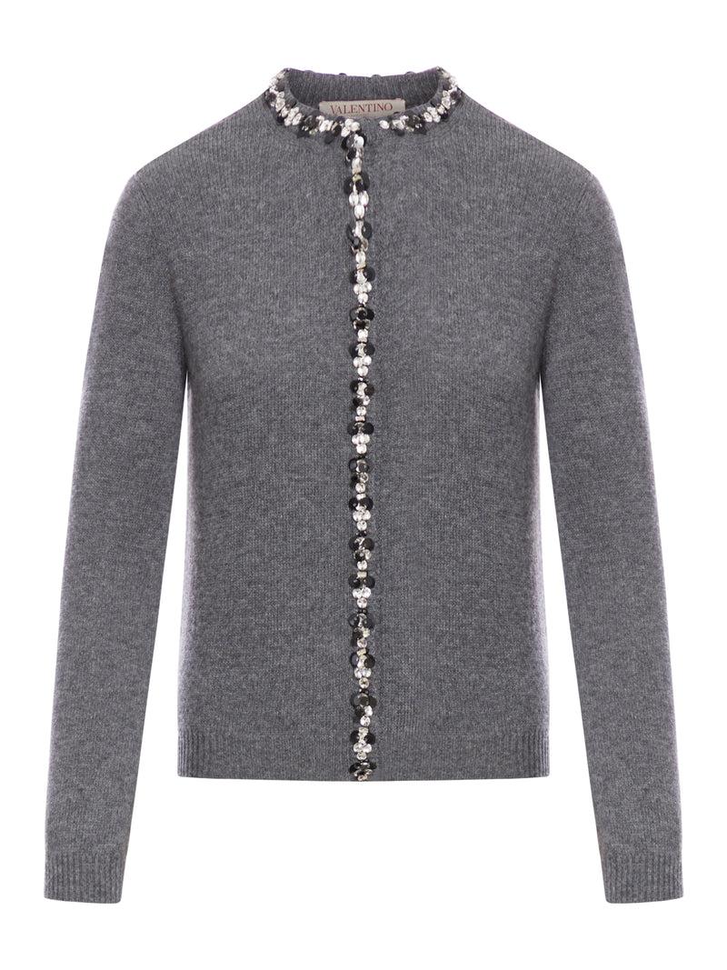 Suitnegozi CARDIGAN IN LANA RICAMATO