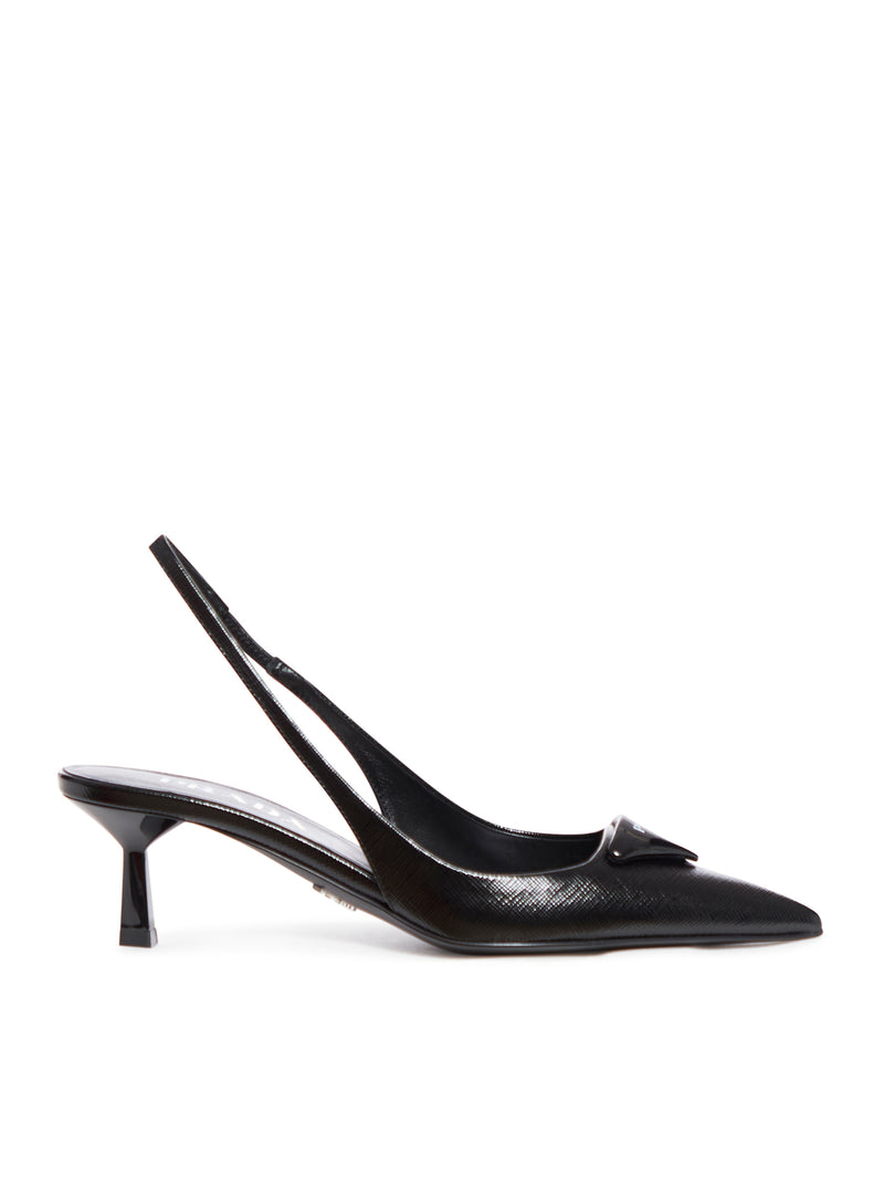 Suitnegozi Décolleté slingback in saffiano