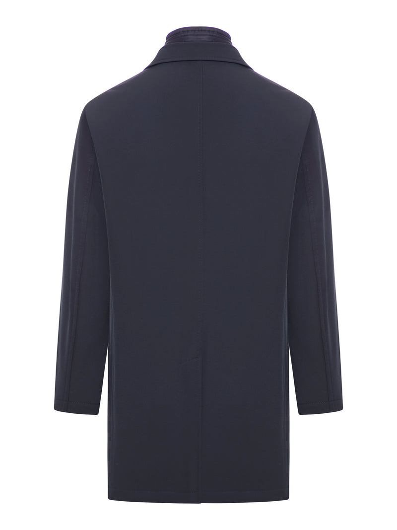 Suitnegozi DOBLUE COAT IN GABARDINE STRETCH