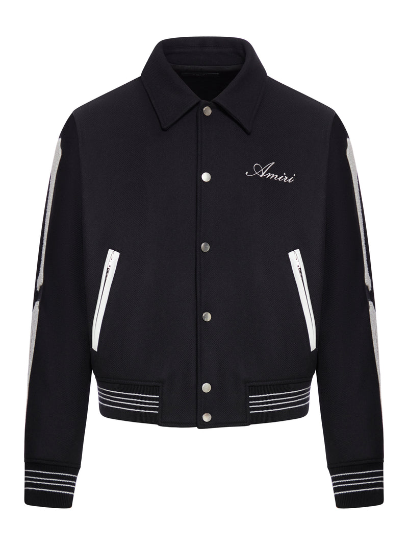 Suitnegozi GIACCA BOMBER BONES IN MISTO LANA