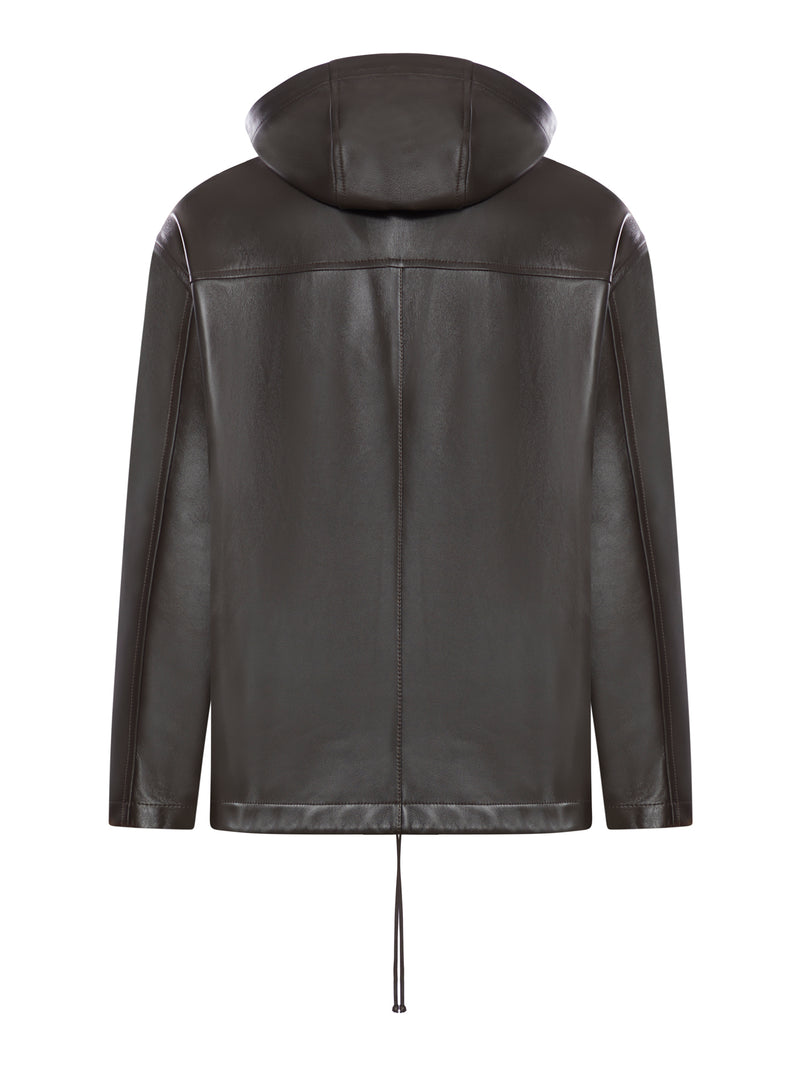 Suitnegozi Giacca Con Zip In Nappa