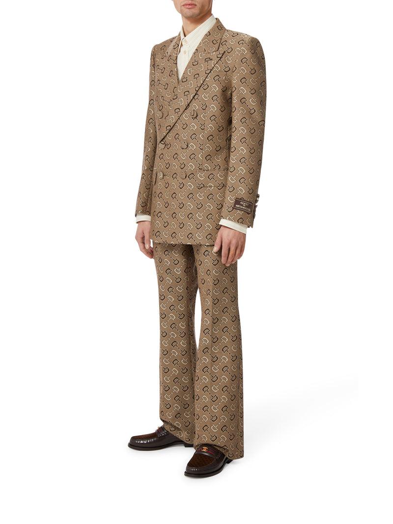 Suitnegozi Giacca In Cotone Motivo Morsetto Maxi