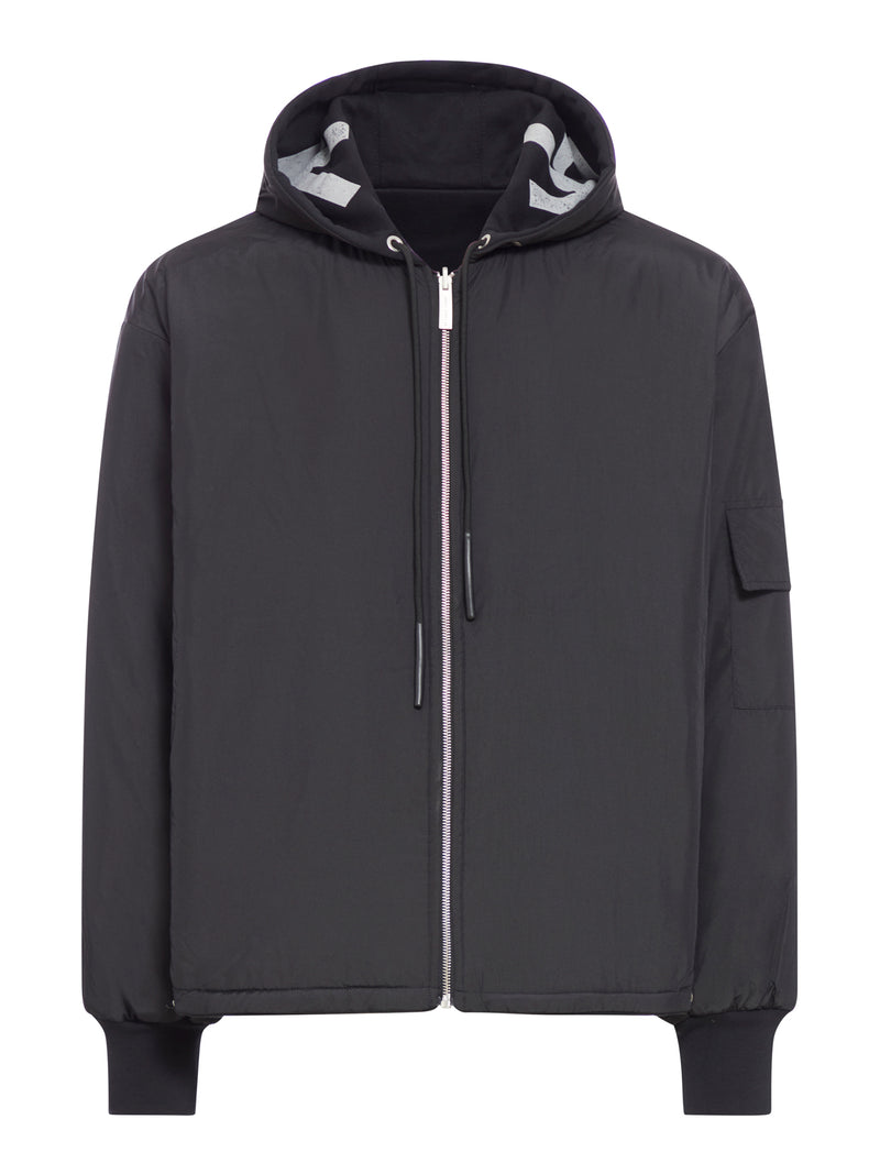 Suitnegozi GIACCA REVERSIBILE CON CAPPUCCIO E LOGO