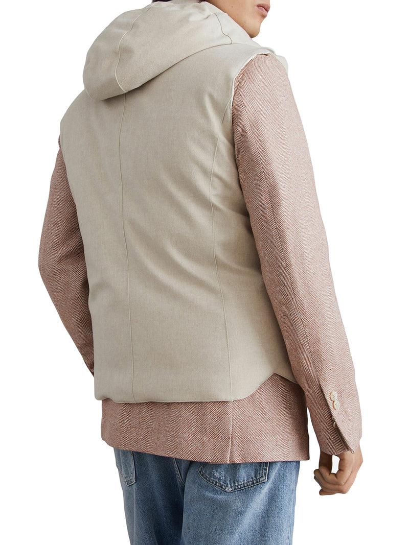 Suitnegozi Gilet Imbottito Con Cappuccio