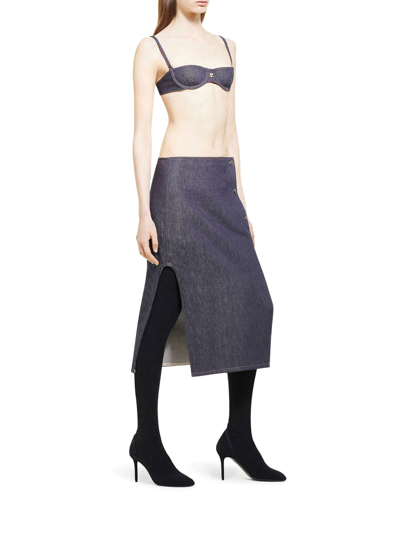 Suitnegozi Gonna In Denim