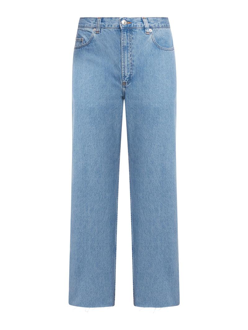 Suitnegozi JEANS A GAMBA DRITTA E VITA MEDIA