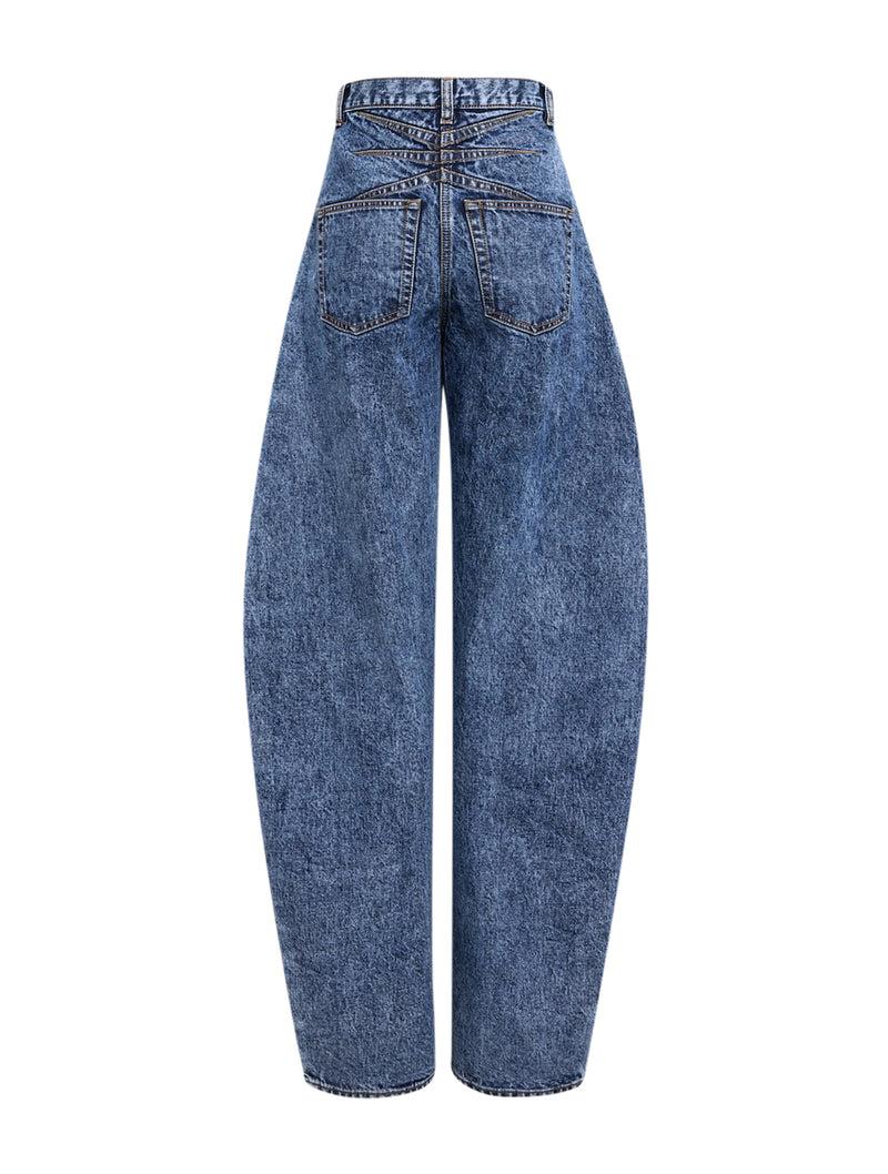 Suitnegozi JEANS ARROTONDATI IN SNOW DENIM