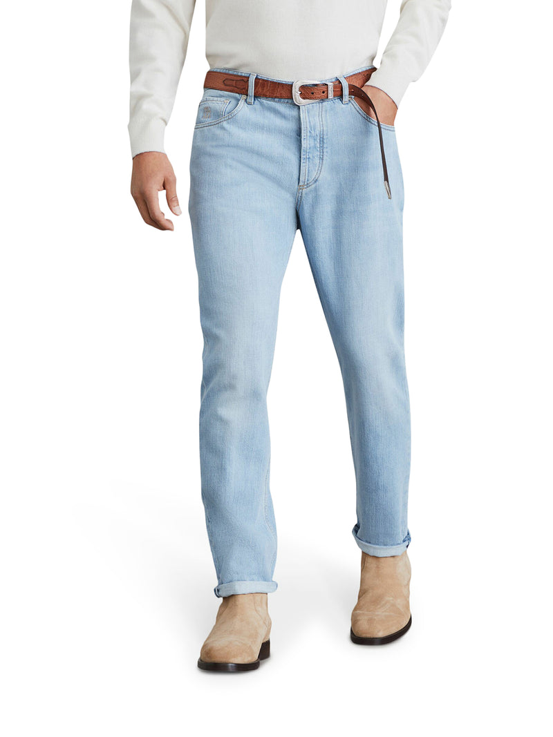 Suitnegozi Jeans In Cotone Dal Taglio Slim