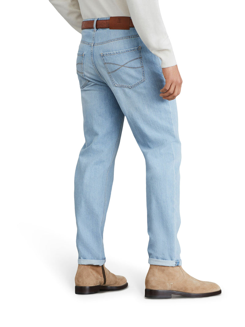 Suitnegozi Jeans In Cotone Dal Taglio Slim