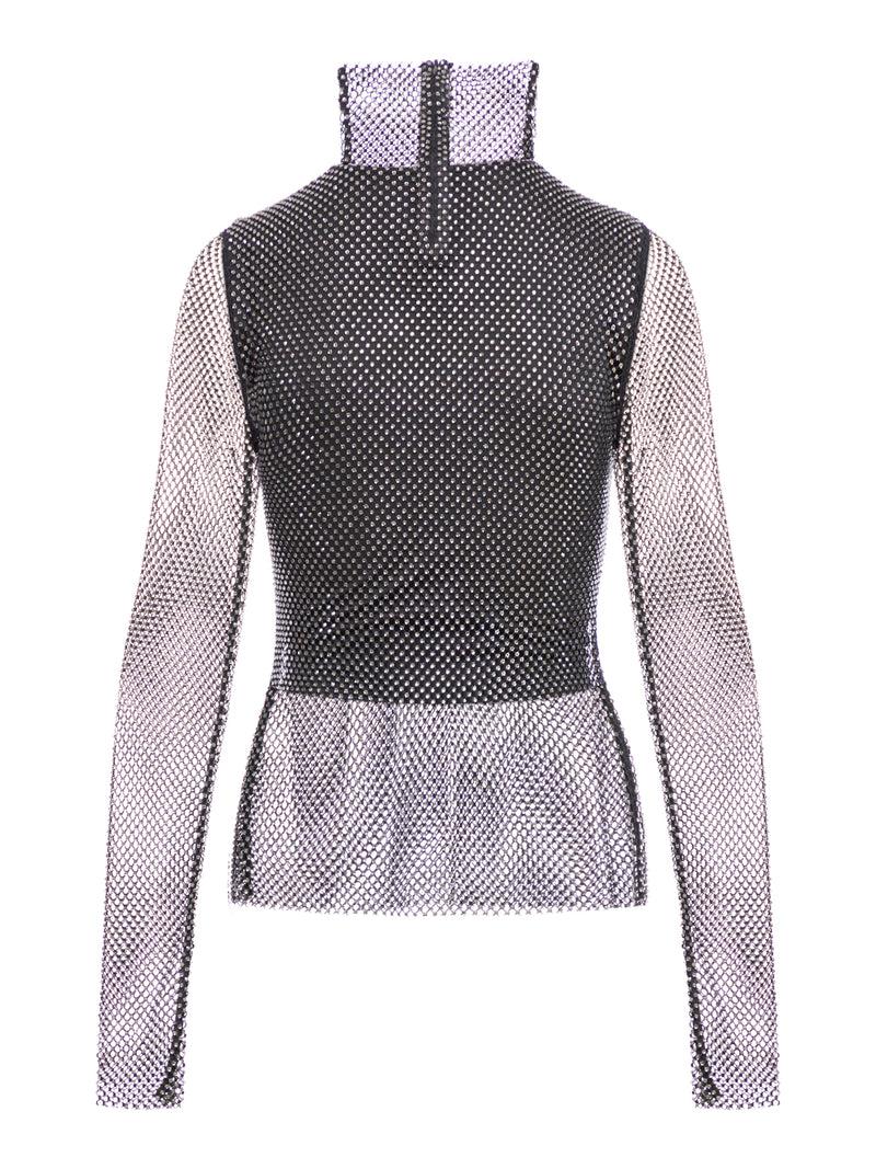 Suitnegozi Lupetto In Rete Con Strass