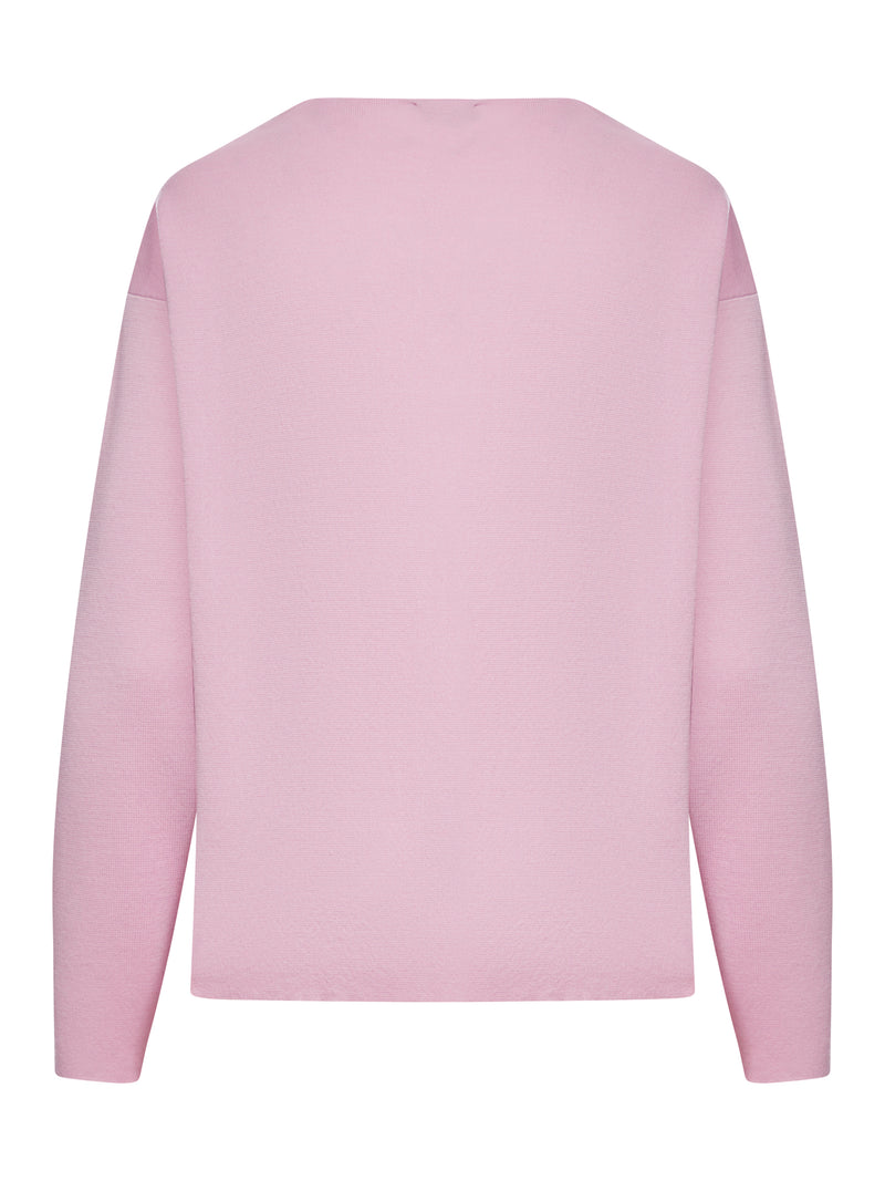 Suitnegozi MAGLIA ASIMMETRICA CON SCOLLO A V