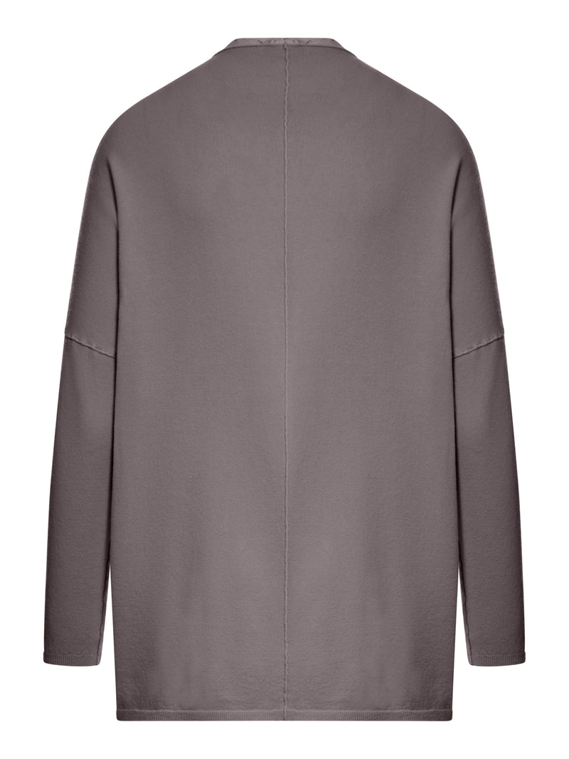 Suitnegozi MAGLIA ASIMMETRICA IN VISCOSA E LANA