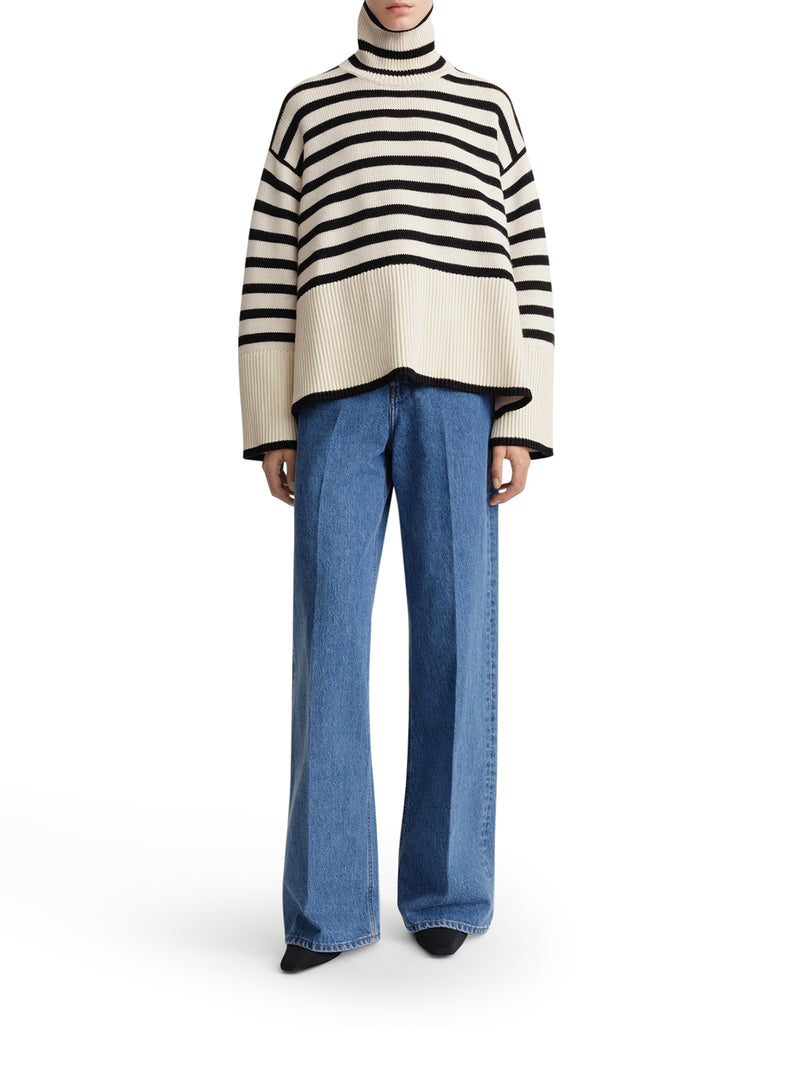 Suitnegozi MAGLIA DOLCEVITA IN LANA A RIGHE