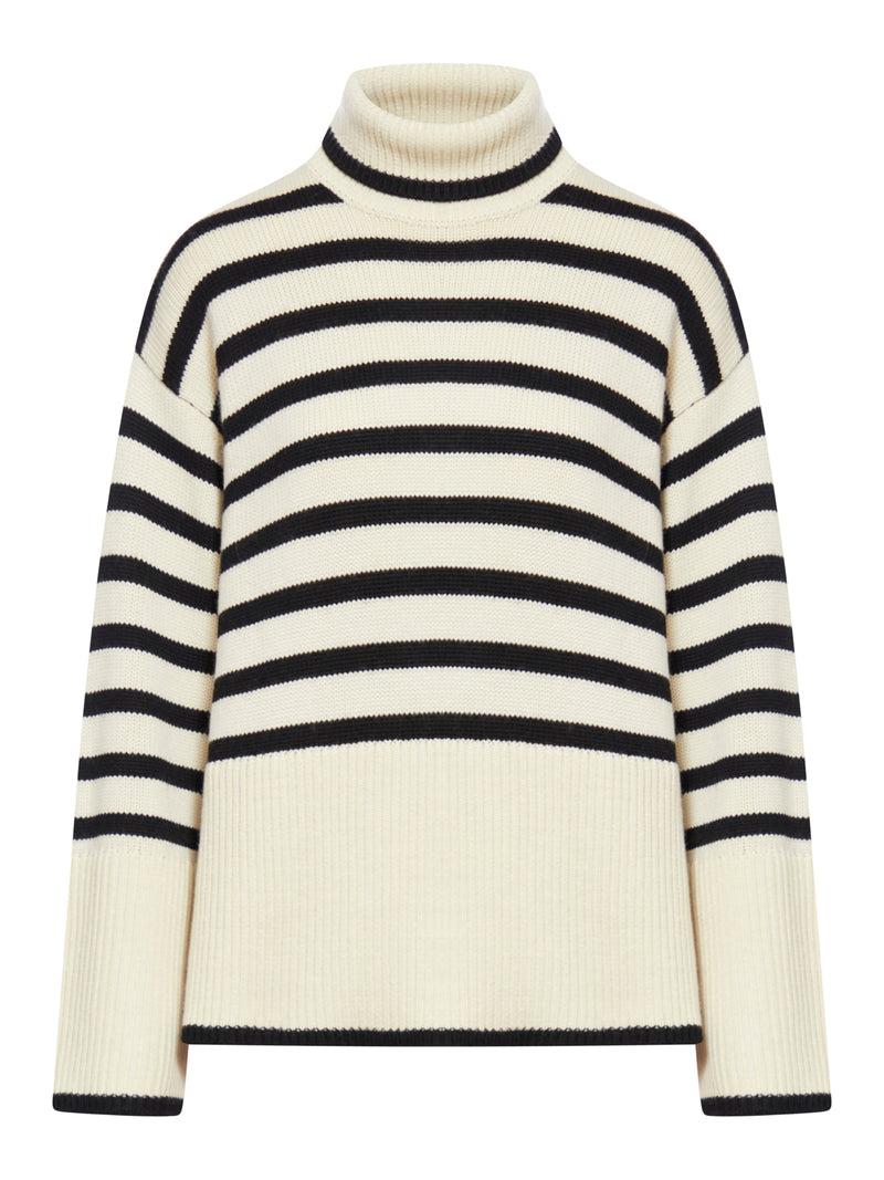 Suitnegozi MAGLIA DOLCEVITA IN LANA A RIGHE