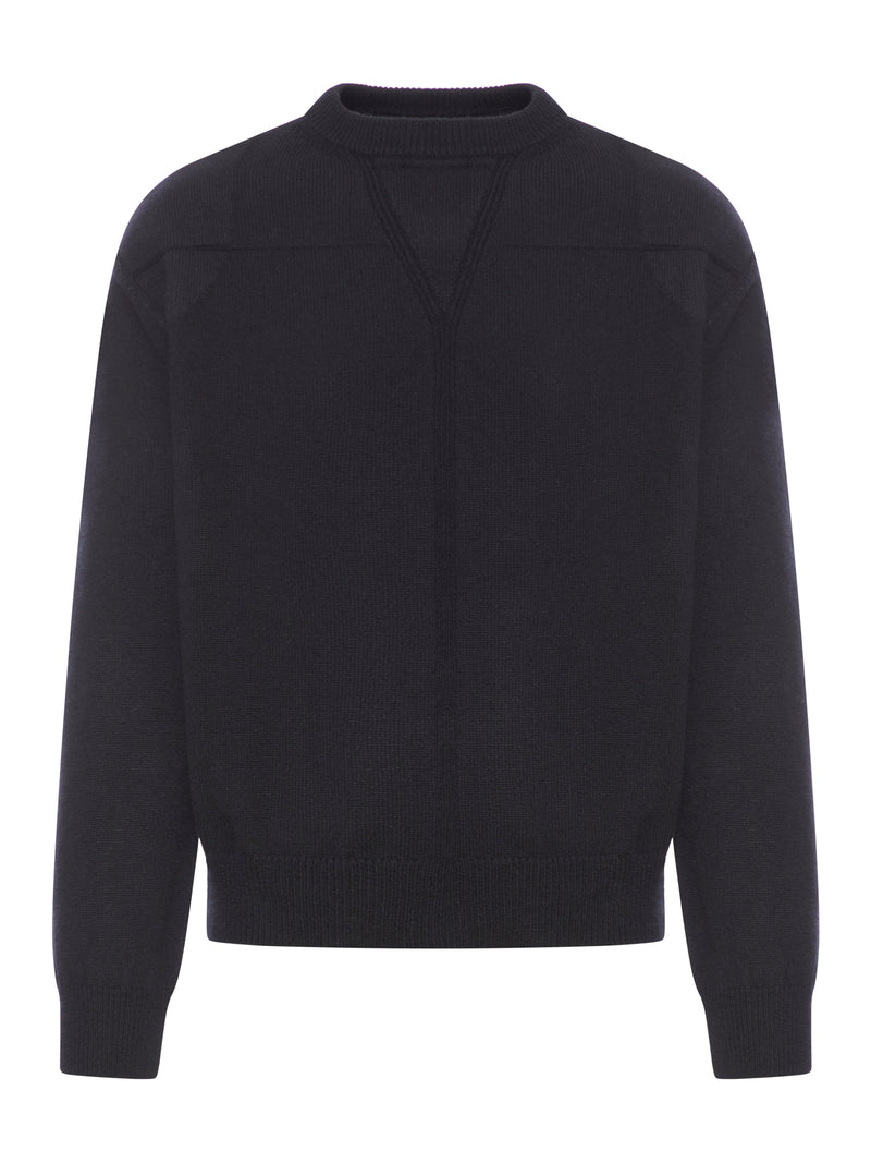 Suitnegozi Maglia girocollo in misto lana