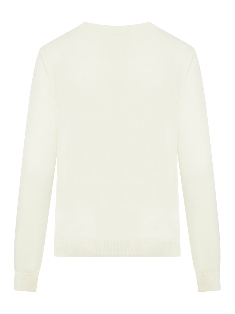 Suitnegozi MAGLIA VICTORIA IN COTONE CON LOGO