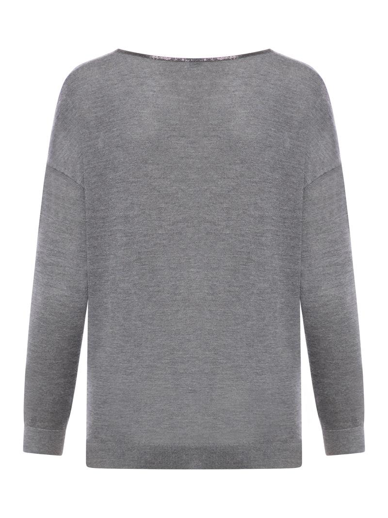 Suitnegozi Maglione Con Decorazione Monili