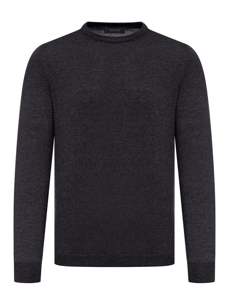 Suitnegozi maglione girocollo in lana