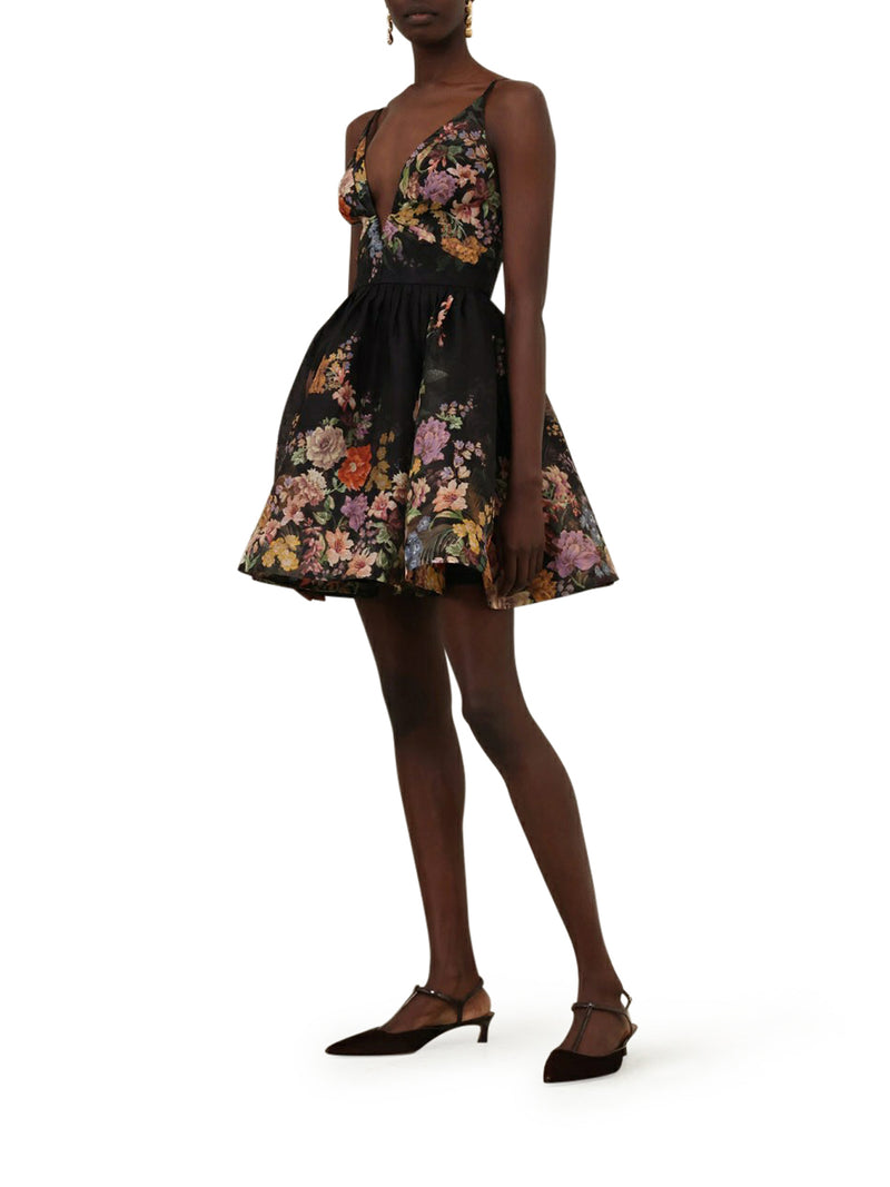 Suitnegozi MINI ABITO CON SCOLLO A V A PADIGLIONE