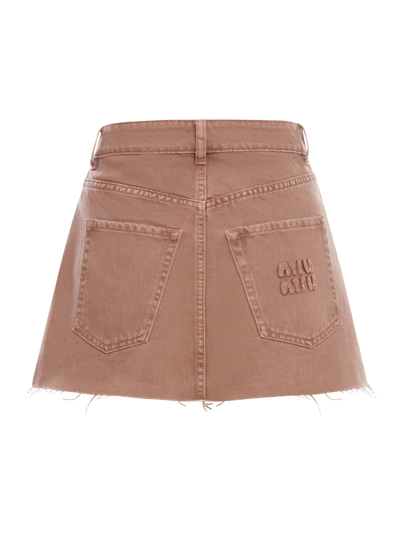 Suitnegozi Minigonna In Denim