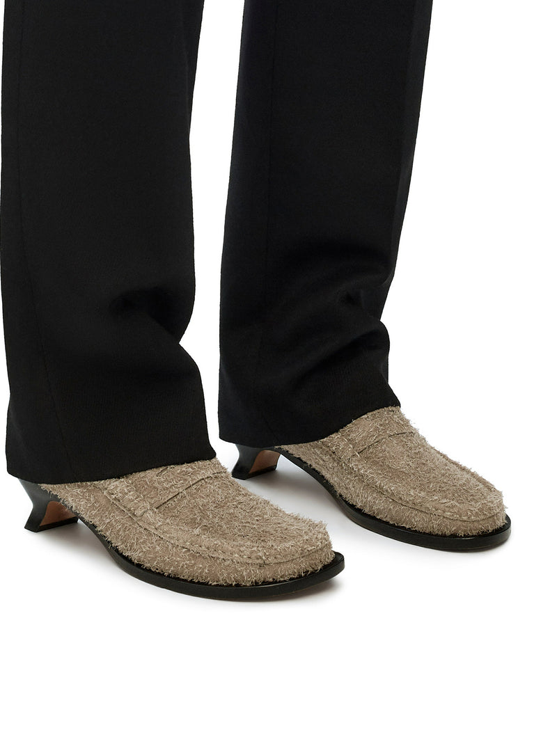 Suitnegozi Mocassino Campo In Camoscio Spazzolato