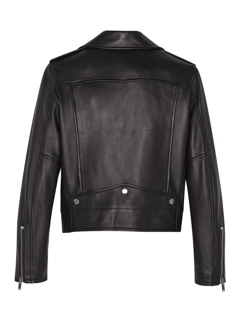 Suitnegozi MOTORCYCLE JACKET NERA IN PELLE
