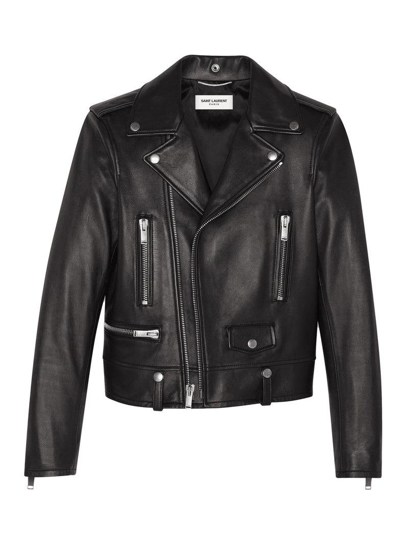 Suitnegozi MOTORCYCLE JACKET NERA IN PELLE