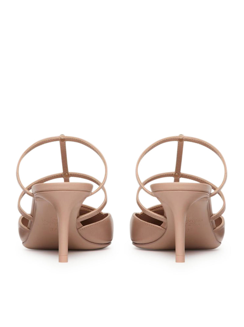 Suitnegozi MULE ROCKSTUD WISPY IN VITELLO 60MM