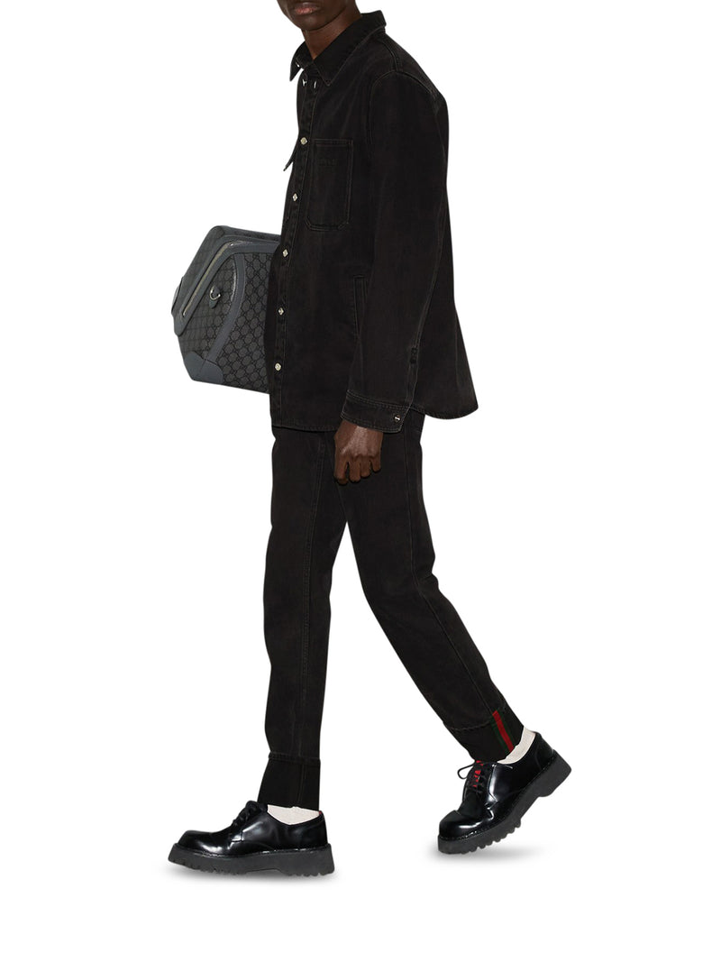 Suitnegozi PANTALONE IN DENIM CON DETTAGLIO WEB