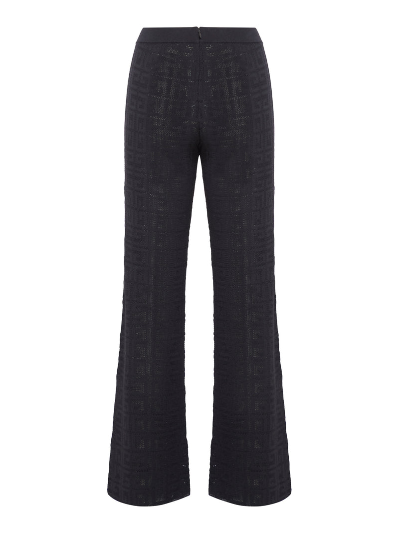 Suitnegozi Pantaloni A Zampa In Jacquard 4G