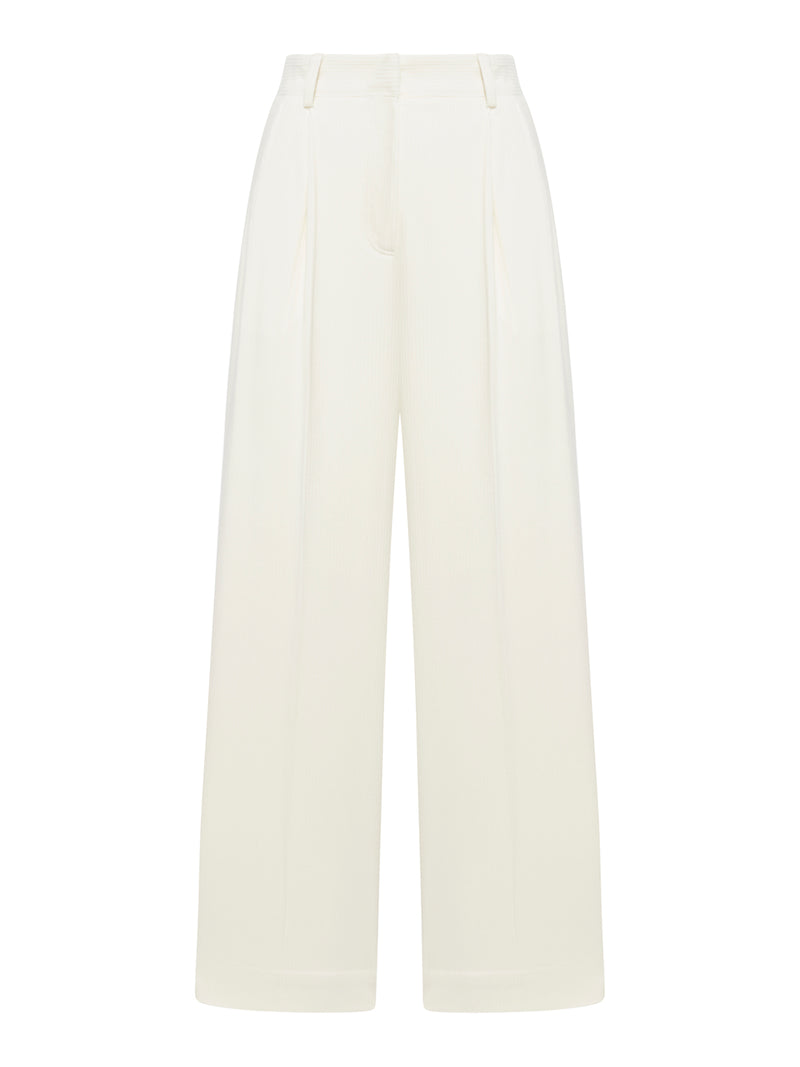 Suitnegozi PANTALONI IN COTONE DI SETA A COSTE