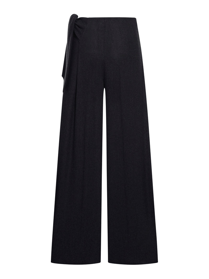 Suitnegozi PANTALONI IN LANA CON FIOCCO
