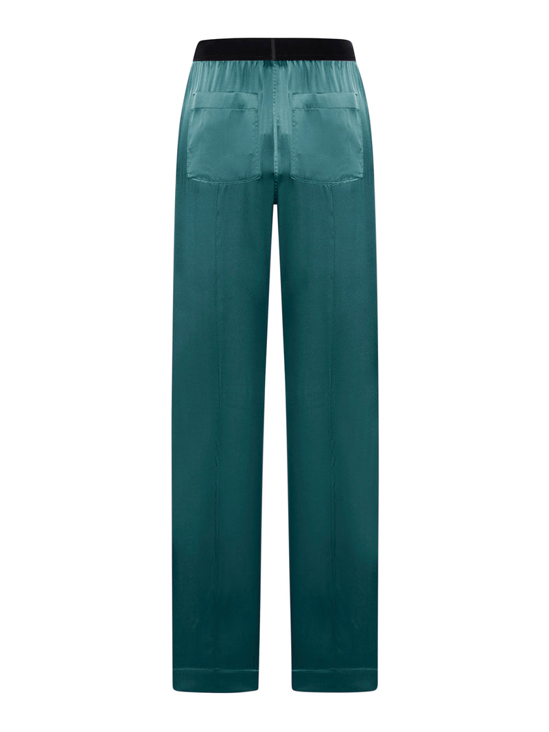 Suitnegozi PANTALONI IN RASO DI SETA STRETCH