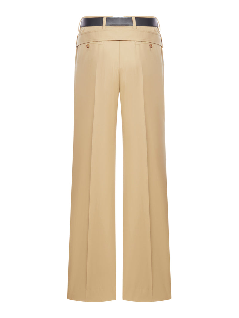 Suitnegozi Pantaloni In Twill Di Cotone