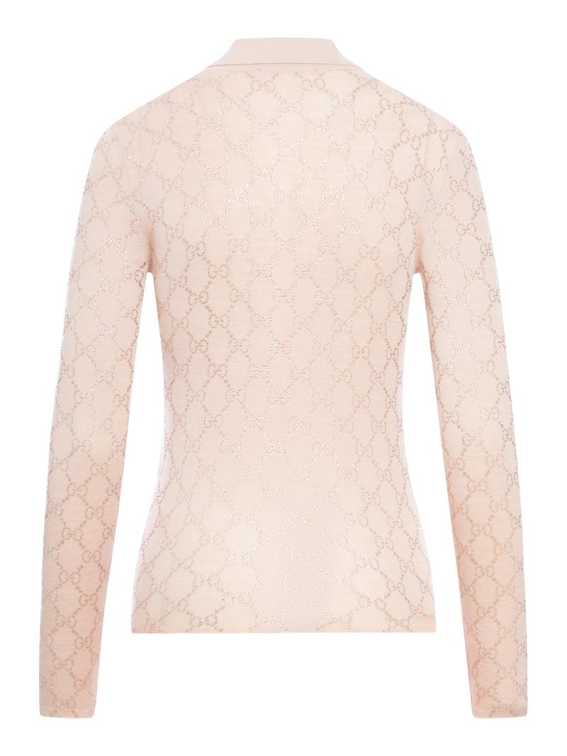 Suitnegozi Polo In Lana Con Strass