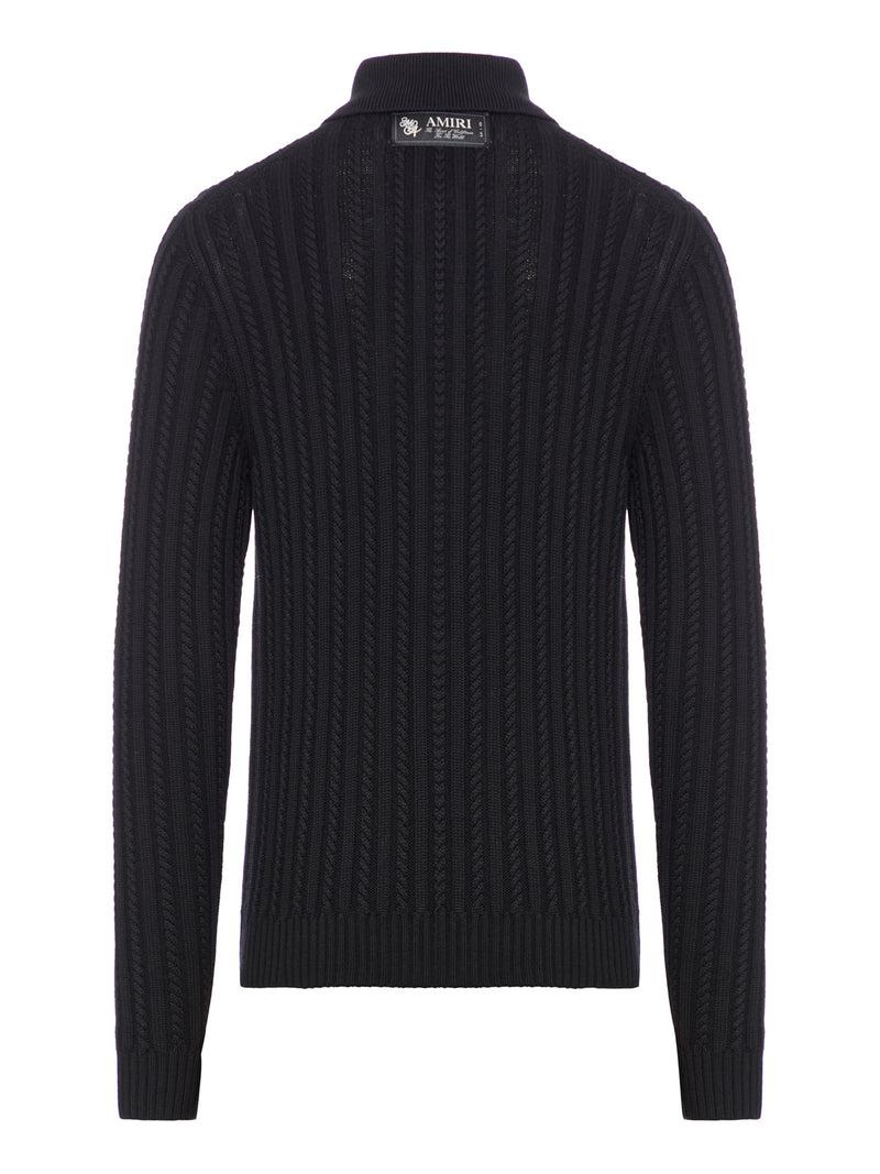 Suitnegozi POLO IN LANA MERINO RICAMATA