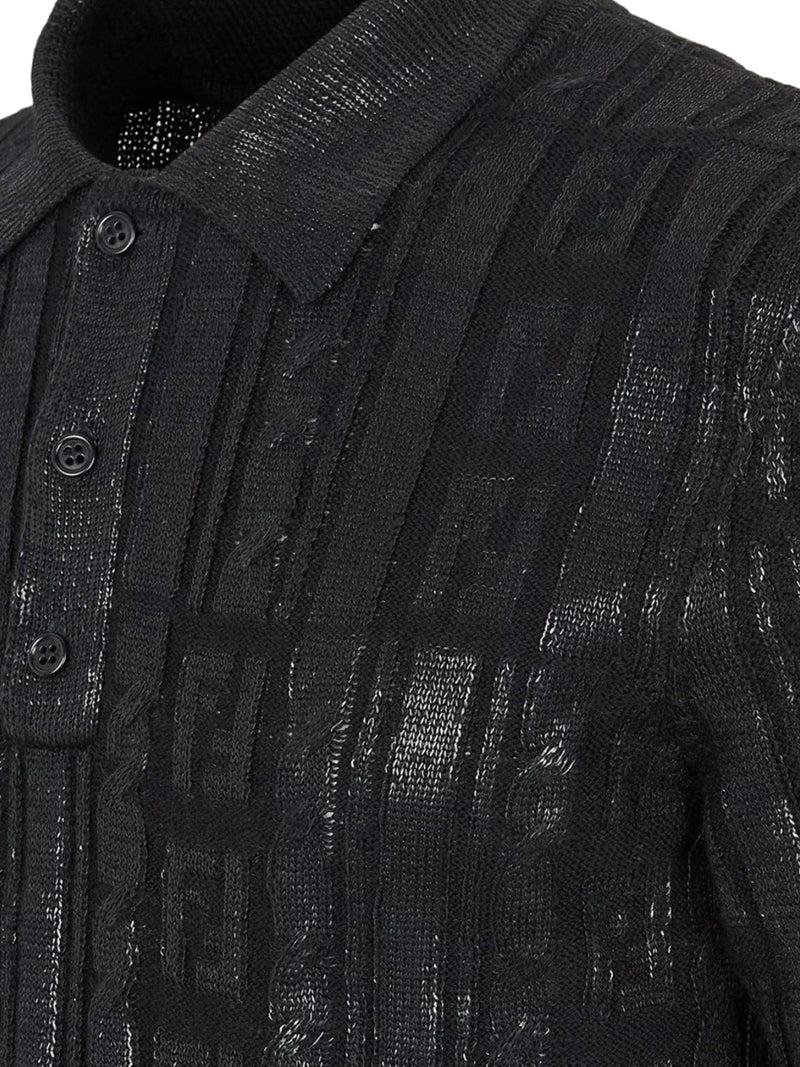 Suitnegozi Polo In Lana Nera