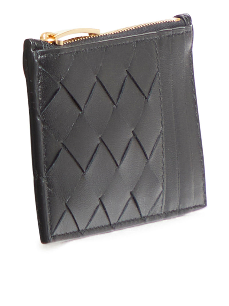 Suitnegozi Porta Carte Intrecciato Con Zip