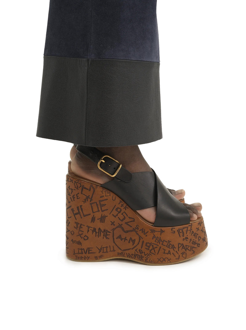 Suitnegozi SANDALO CON ZEPPA MAXIME