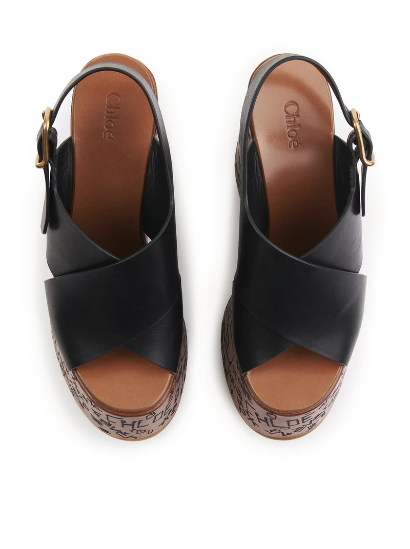 Suitnegozi SANDALO CON ZEPPA MAXIME