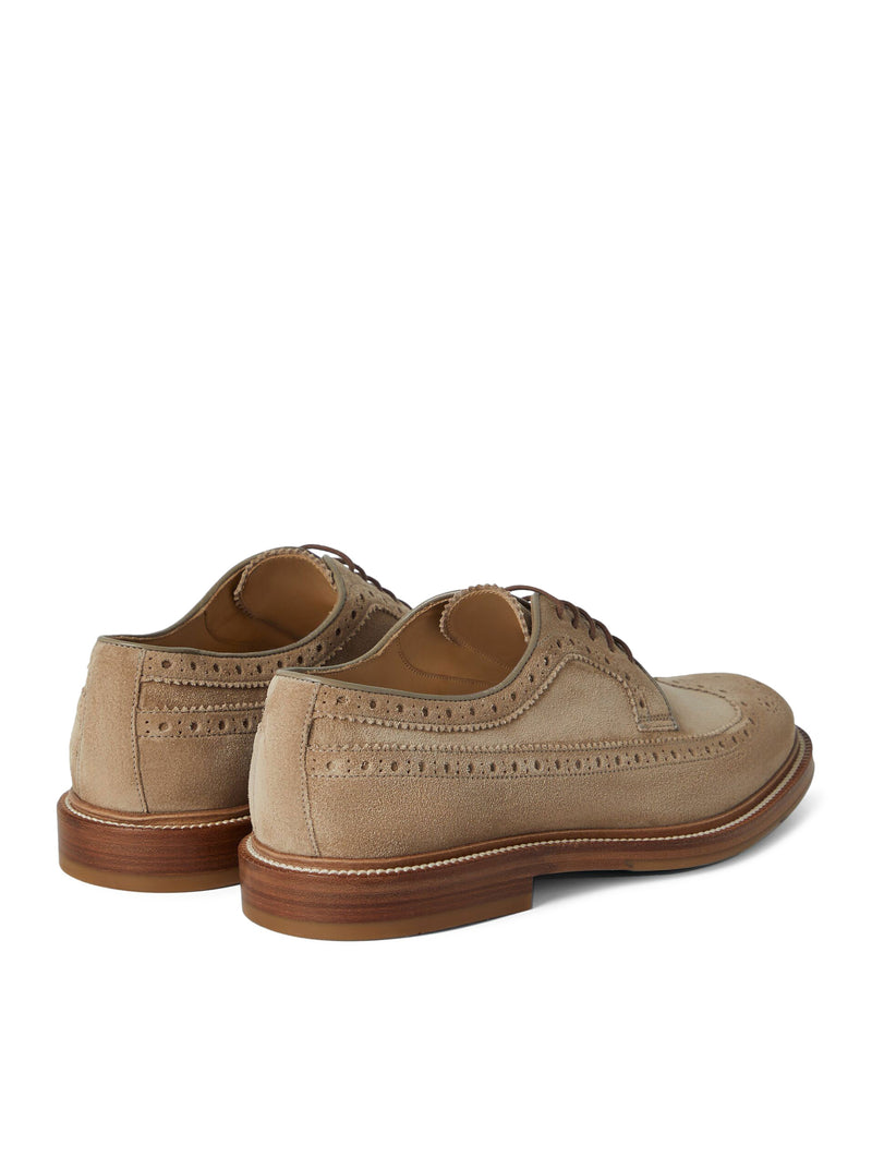 Suitnegozi Scarpe In Pelle Con Cuciture Decorative