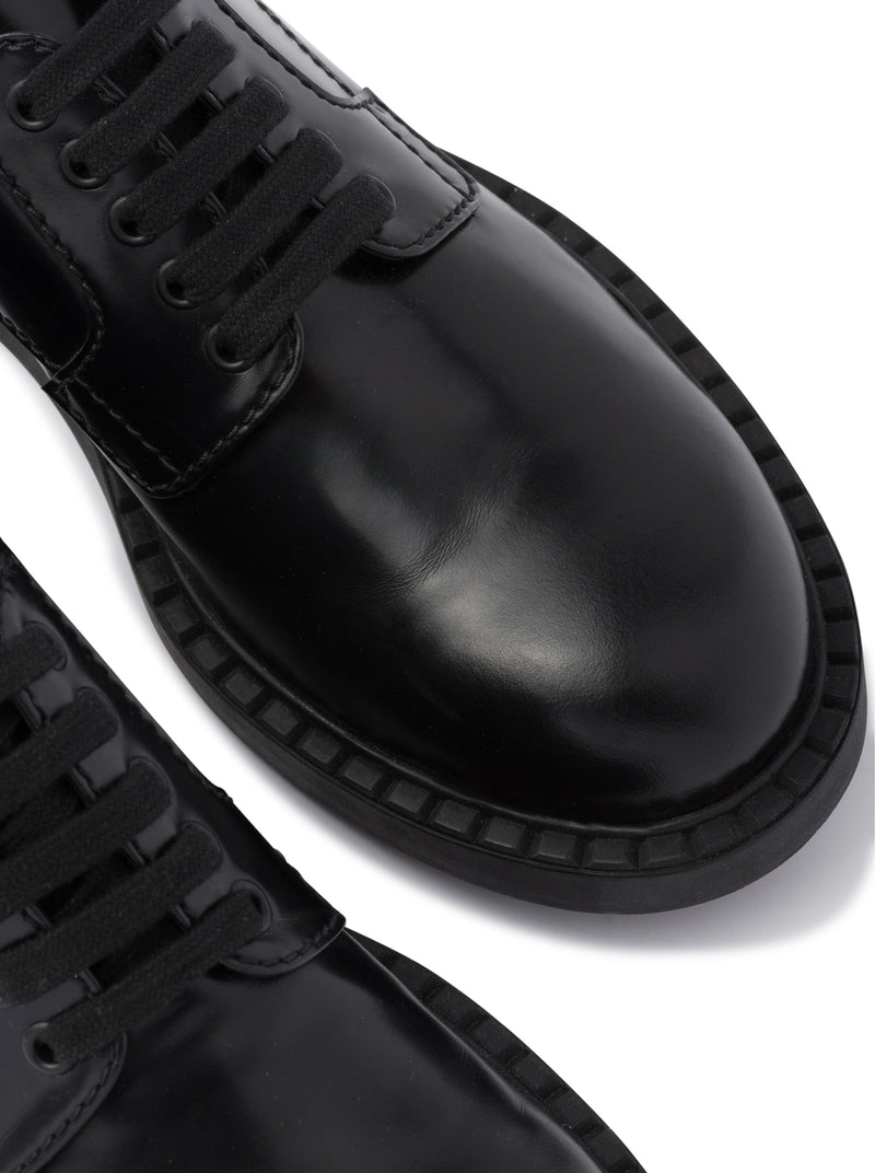 Suitnegozi Scarpe Stringate In Pelle Spazzolata