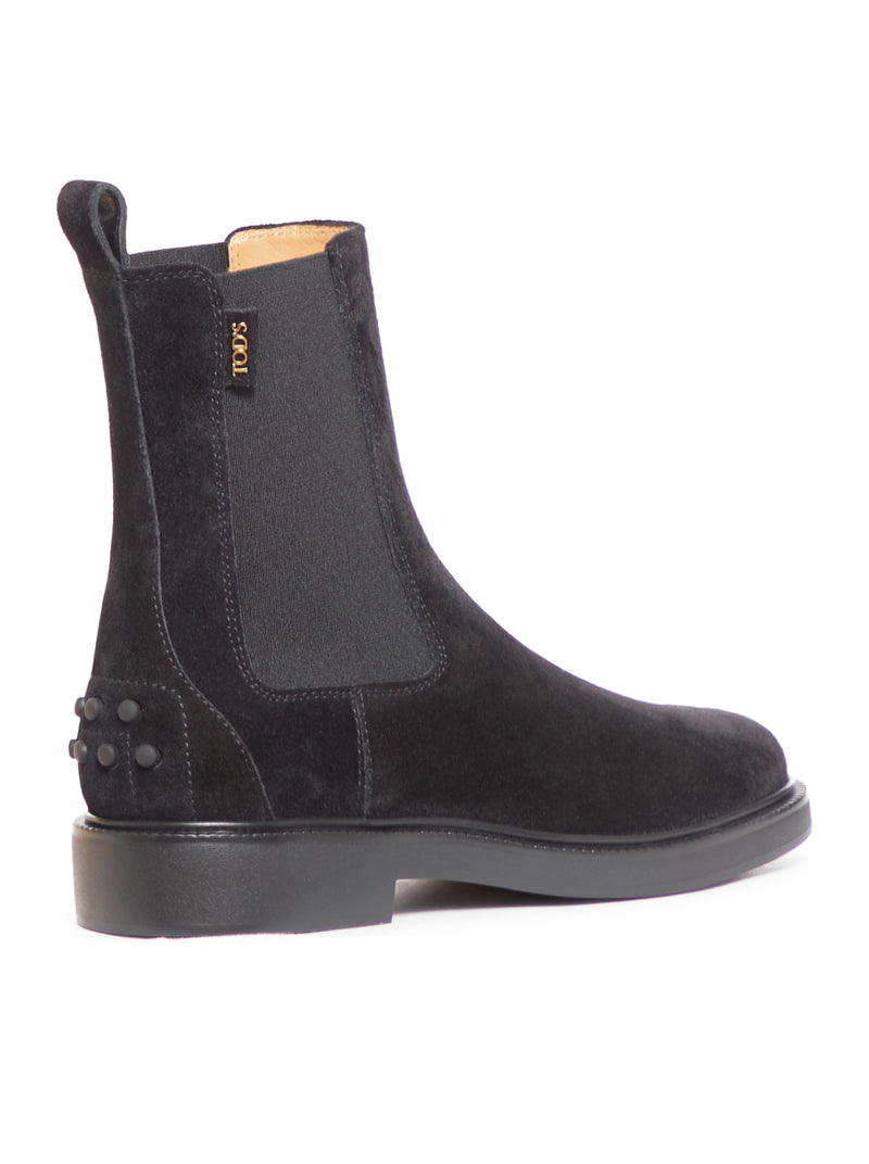 Suitnegozi Stivaletto In Pelle Scamosciata