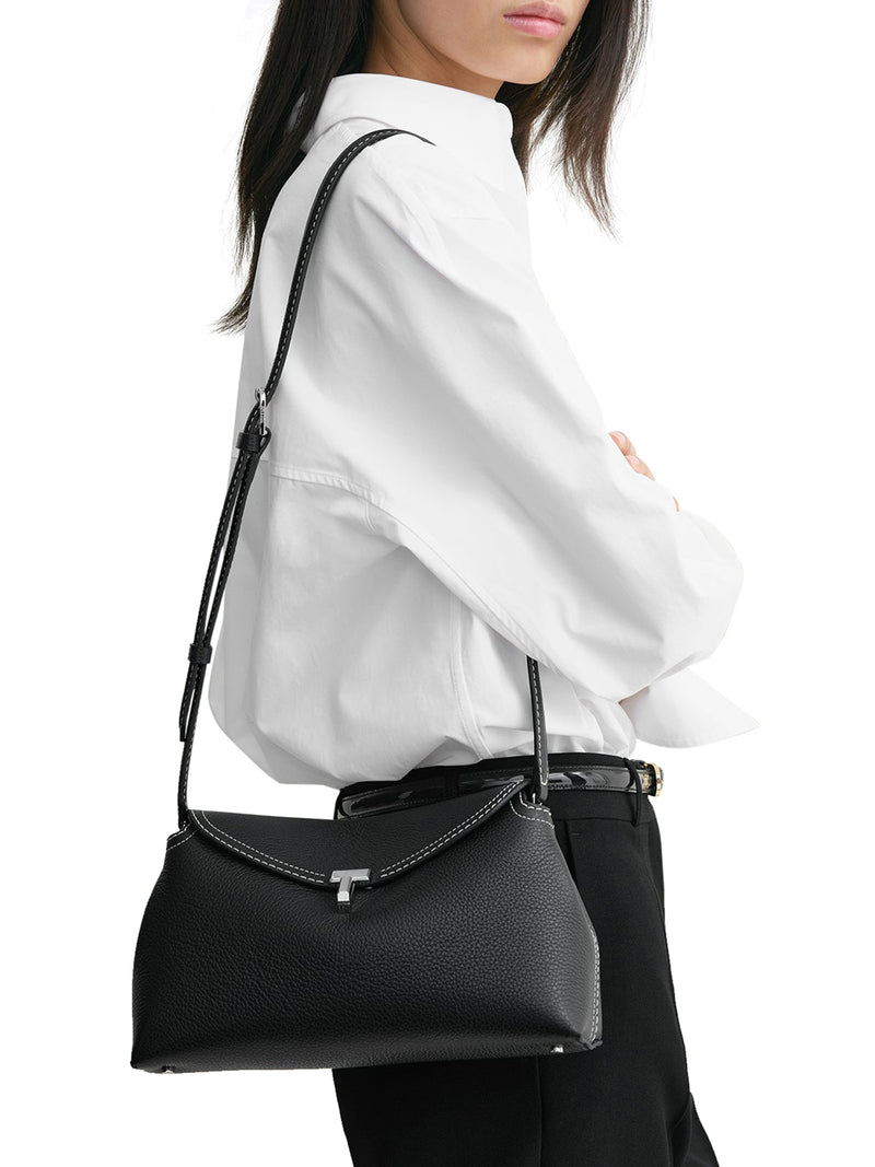 Suitnegozi T-Lock Clutch Black Grain