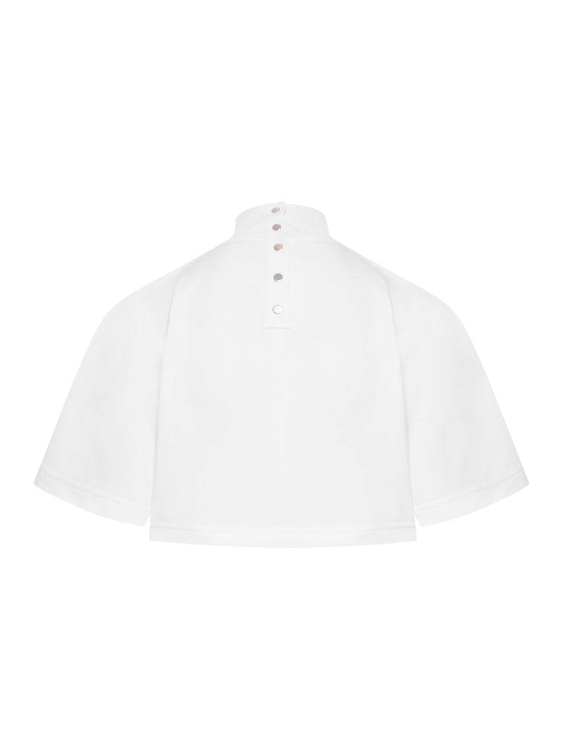 Suitnegozi T-SHIRT CROP A COLLO ALTO