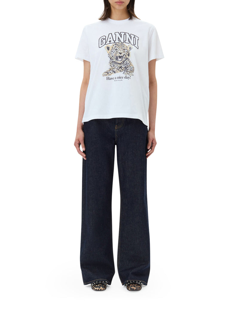 Suitnegozi T-SHIRT IN JERSEY GANNI