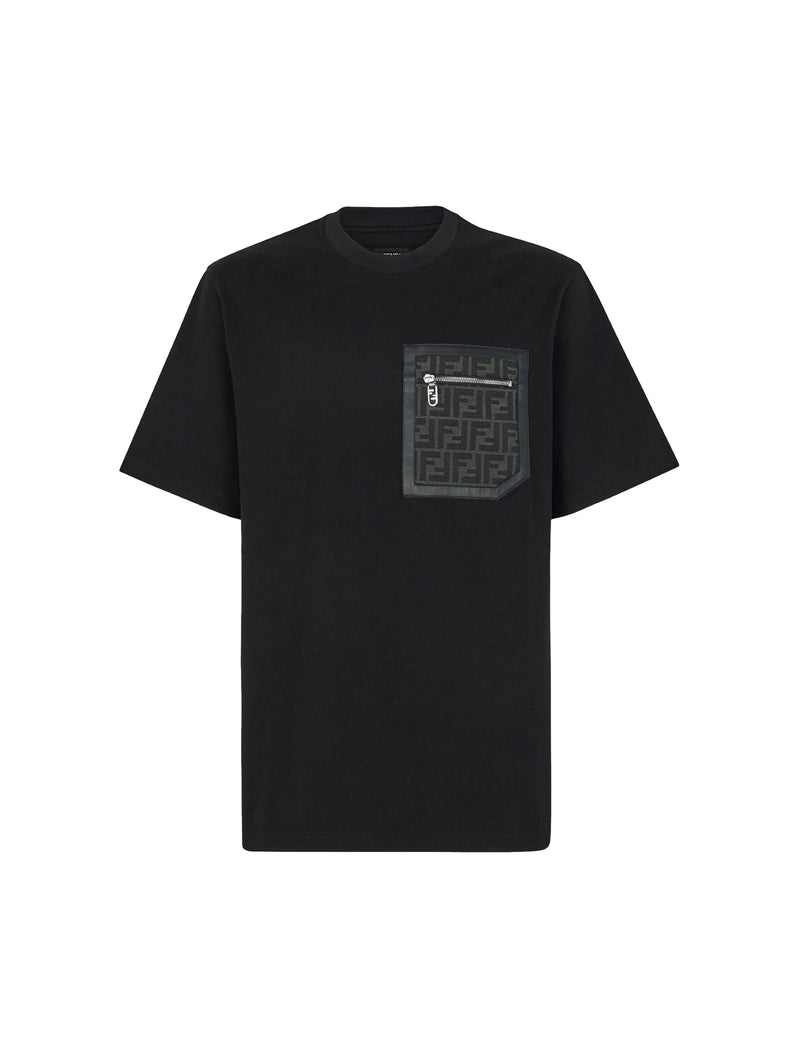 Suitnegozi T-shirt in jersey nero