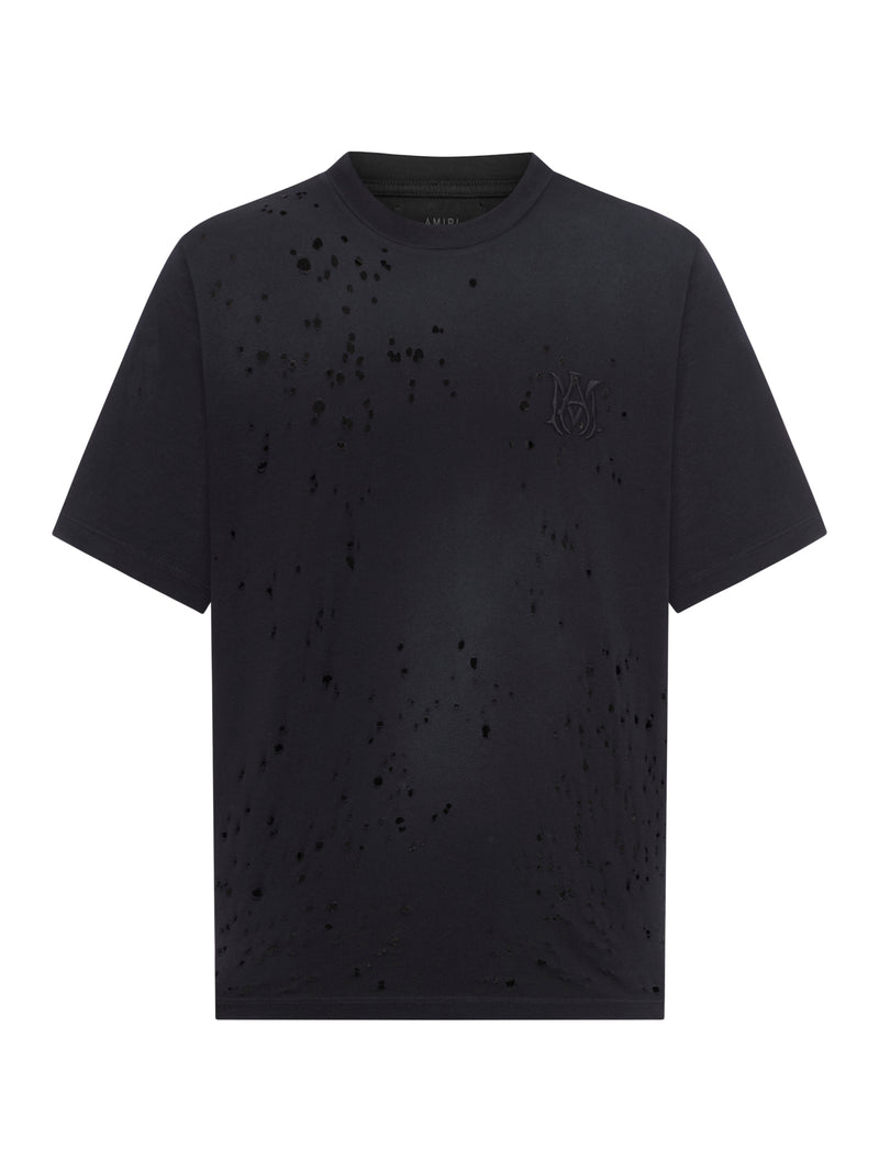 Suitnegozi T-SHIRT RICAMATA EFFETTO DESTROYED