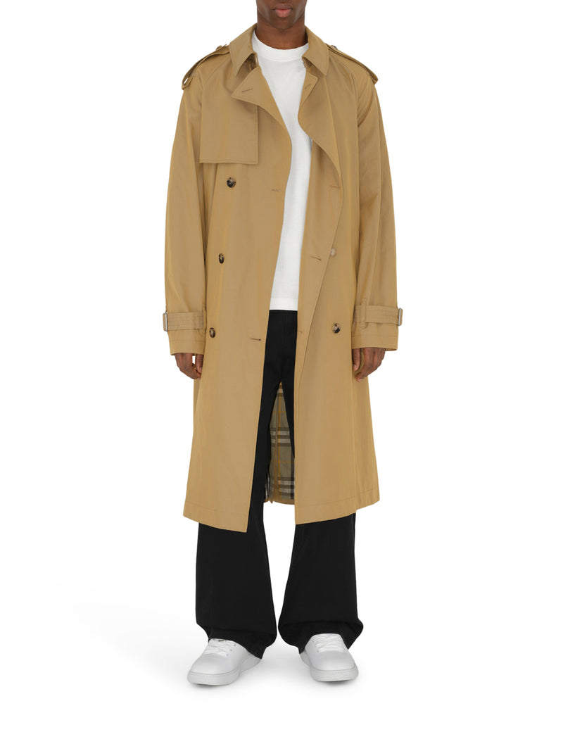 Suitnegozi Trench Lungo In Gabardine