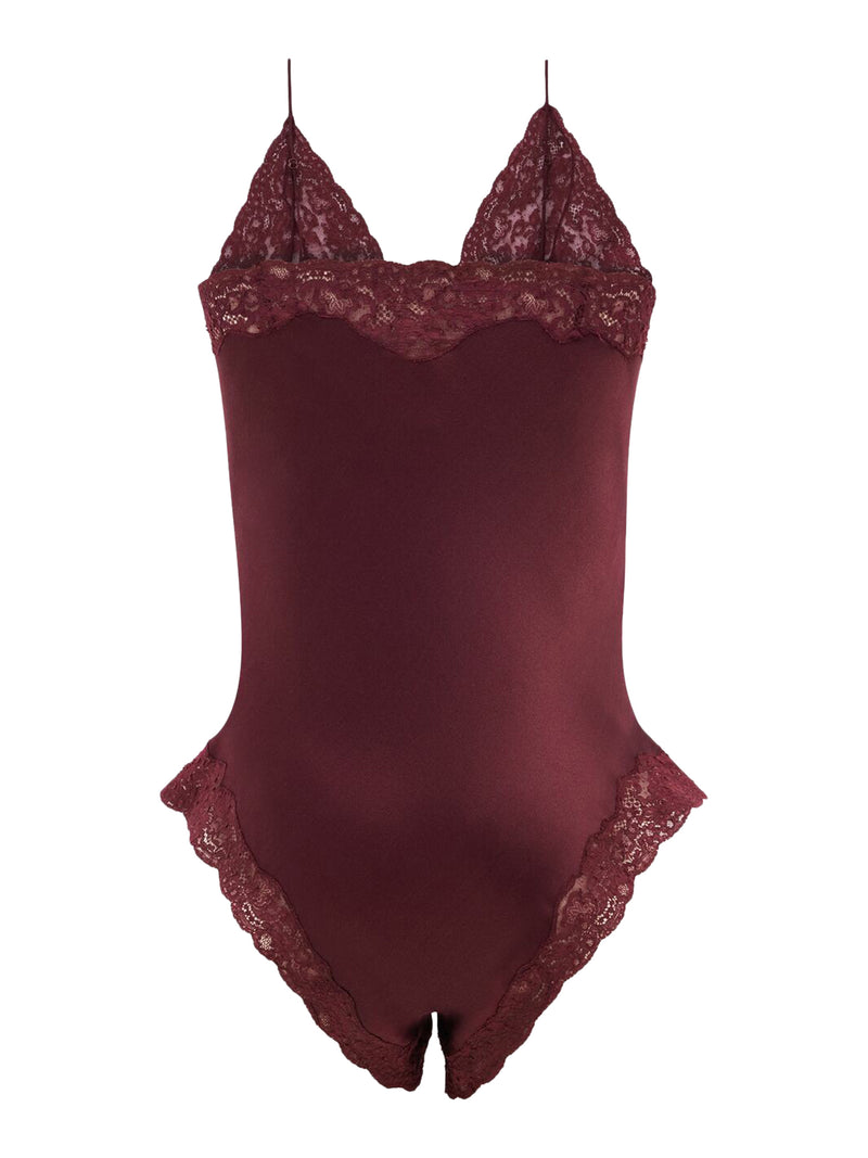 Suitnegozi TUTA IN RASO DI SETA E PIZZO